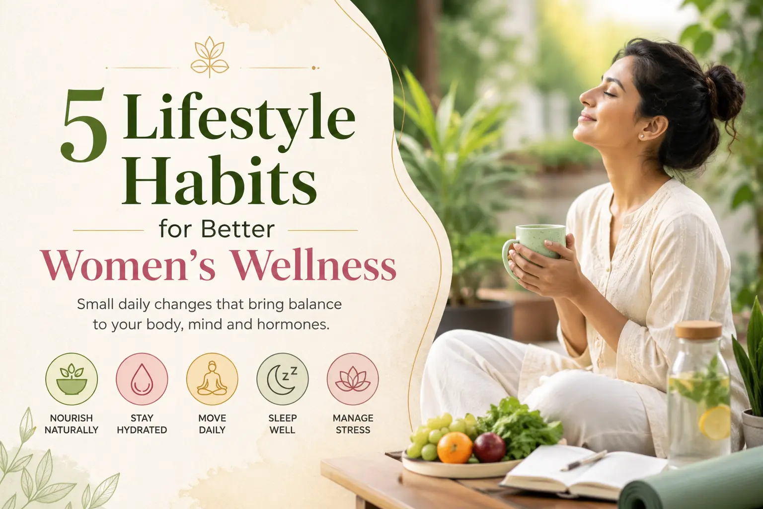 5 Lifestyle Habits for Better Women's Wellness