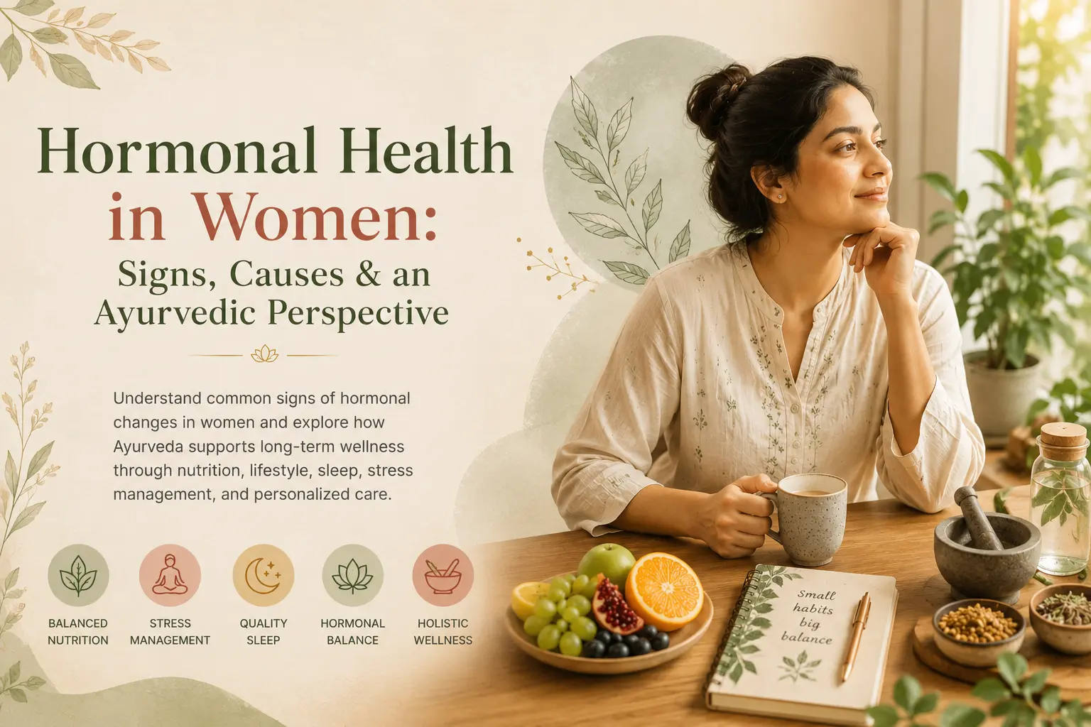 Hormonal Health in Women: Signs, Causes & an Ayurvedic Perspective